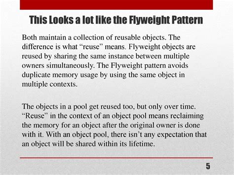 are there any patterns similar to the flyweight